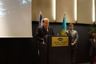 Прием посольства Казахстана, фото Израиль в лицах