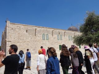 Подъем на Храмовую гору, фото Израиль в лицах