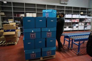 Пресс-тур GPO в Оперативный центр ЦИК, фото Израиль в лицах